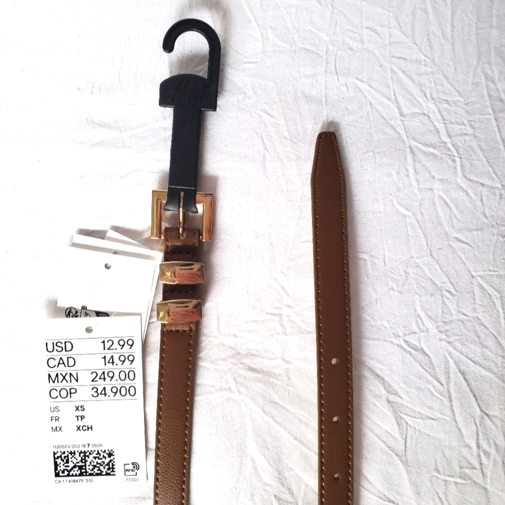 🌟 H&M Slim Brown Belt 🌟